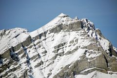 25 Cascade Mountain Close Up From Sulphur Mountain At Top Of Banff Gondola In Winter.jpg